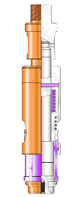 Engineering drawing of the GS pulling tool