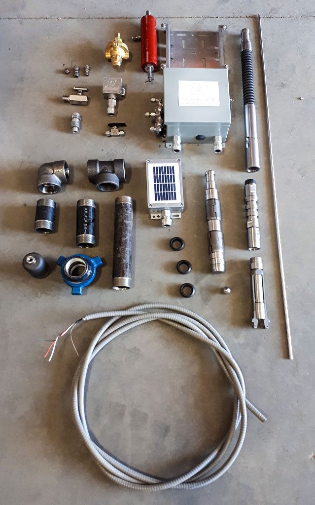 Plunger lift delivery: equipment for one well